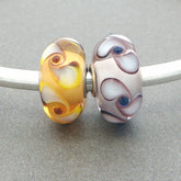 Trollbeads Budding Bows Unique Duo
